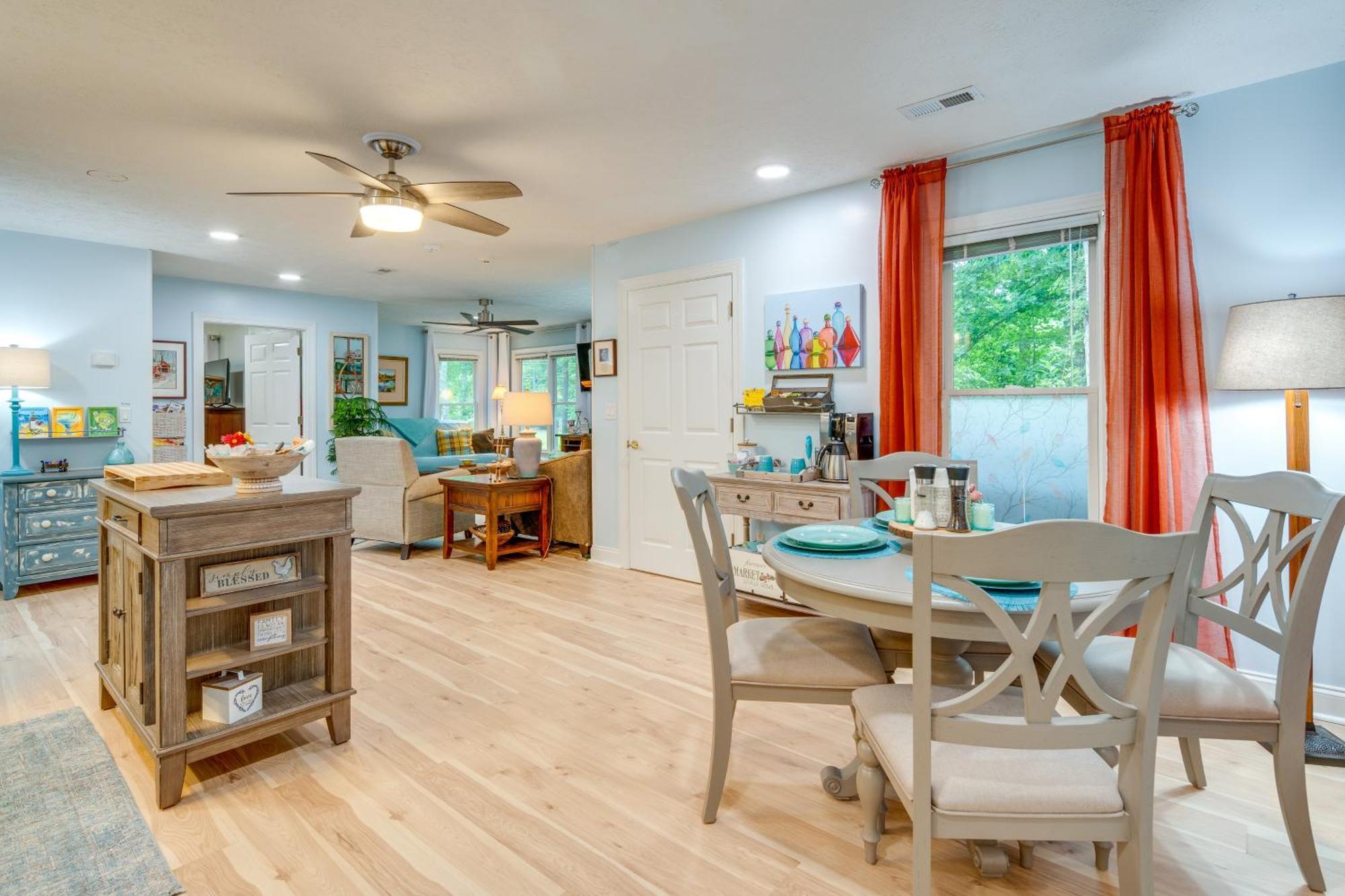 Creekside Hendersonville Haven Hot Tub And Fire Pit Exteriör bild